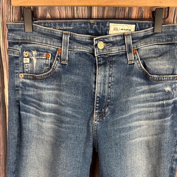AG Mari High Rise Distressed Jeans - Picture 2 of 14